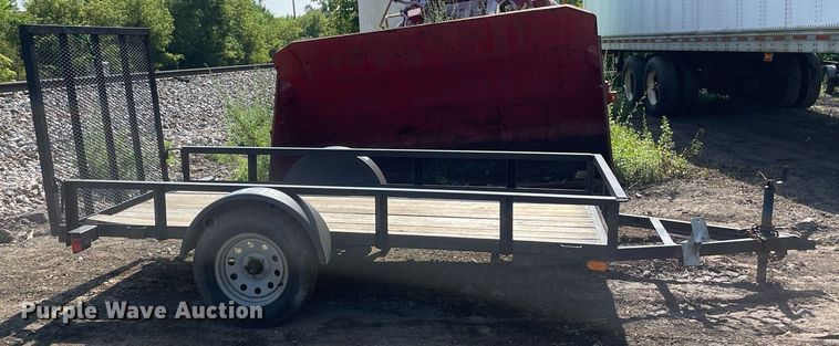 image for item DL3928 2019 Teske Manufacturing Inc  utility trailer
