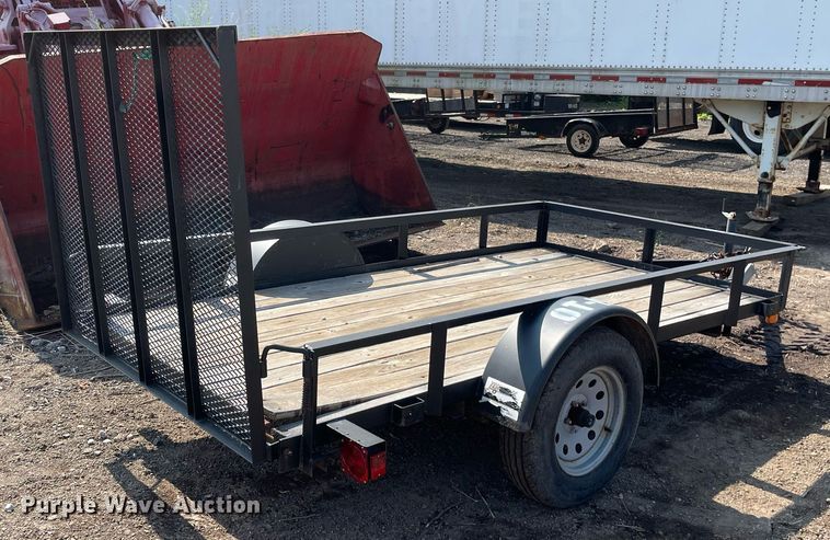 image for item DL3928 2019 Teske Manufacturing Inc  utility trailer