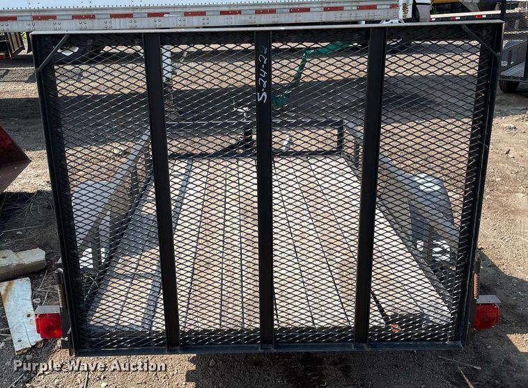 image for item DL3928 2019 Teske Manufacturing Inc  utility trailer