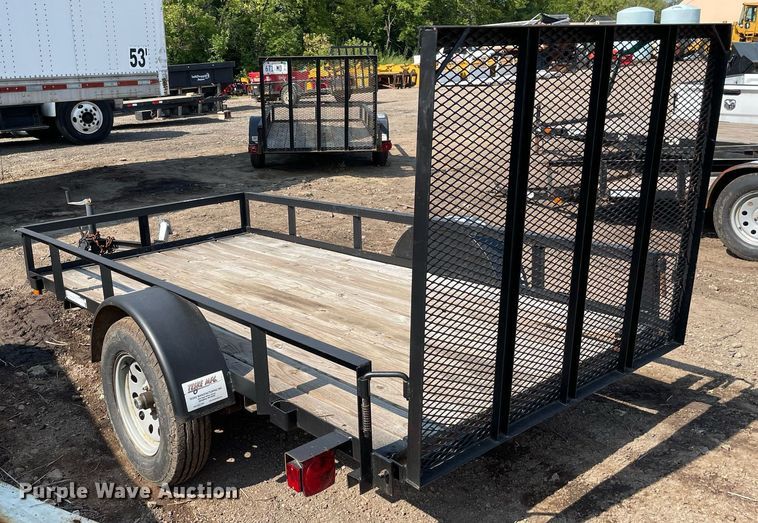 image for item DL3928 2019 Teske Manufacturing Inc  utility trailer