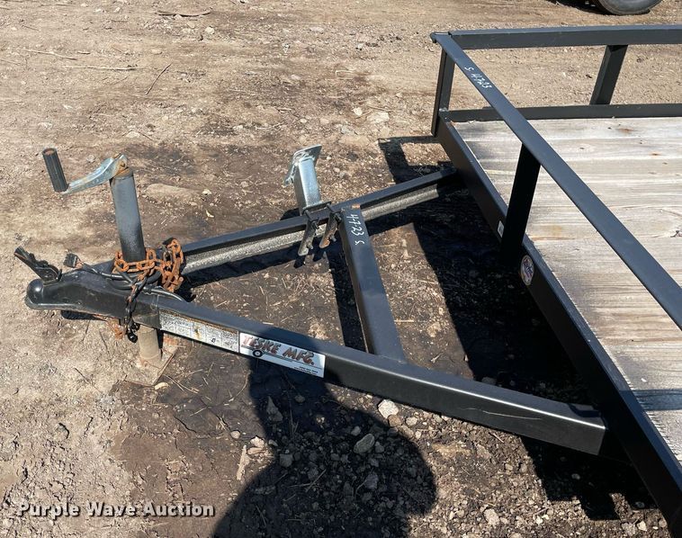 image for item DL3928 2019 Teske Manufacturing Inc  utility trailer