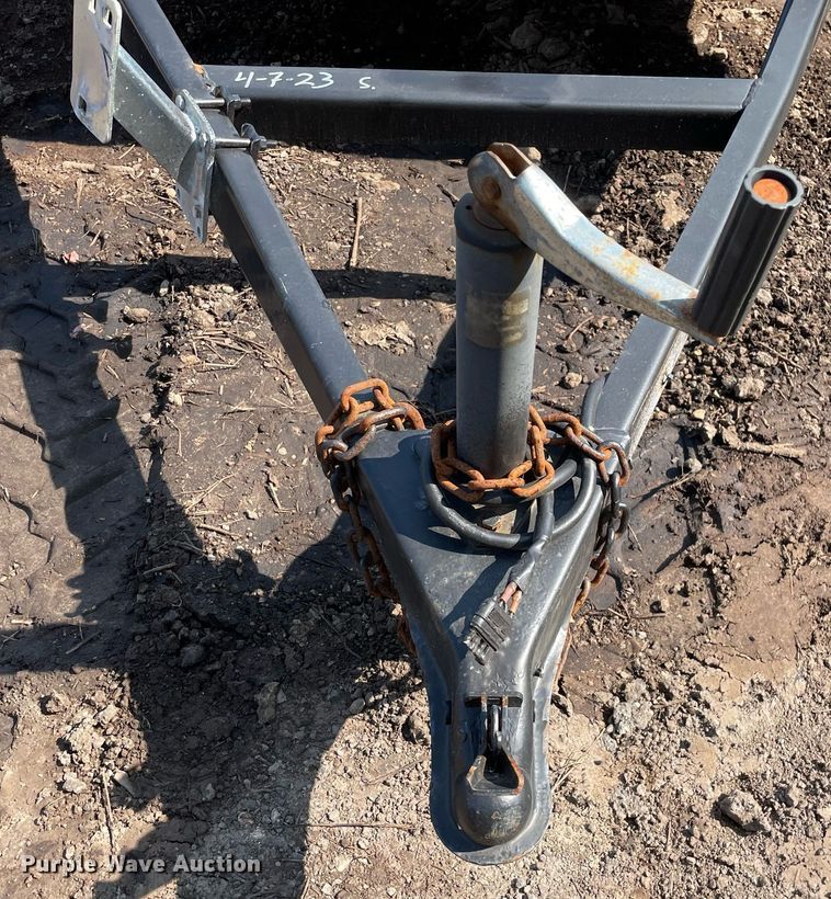 image for item DL3928 2019 Teske Manufacturing Inc  utility trailer