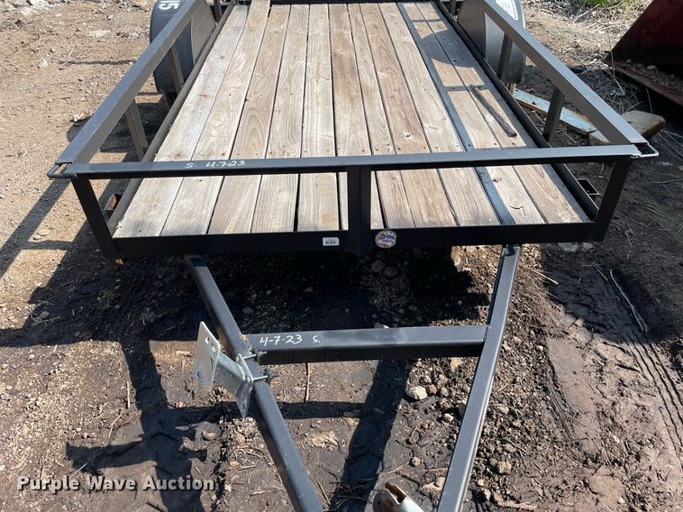 image for item DL3928 2019 Teske Manufacturing Inc  utility trailer