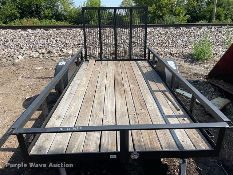 image for item DL3928 2019 Teske Manufacturing Inc  utility trailer