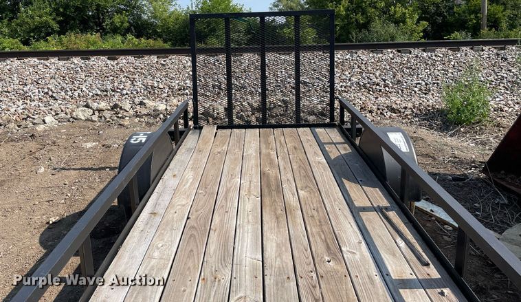 image for item DL3928 2019 Teske Manufacturing Inc  utility trailer