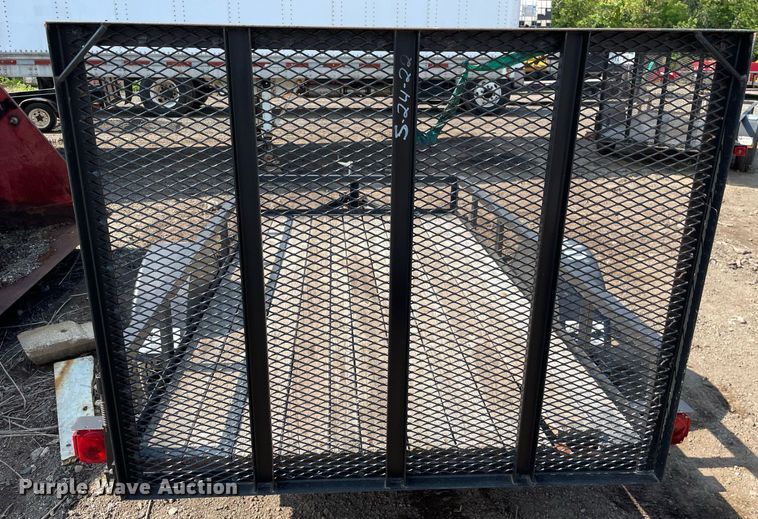 image for item DL3928 2019 Teske Manufacturing Inc  utility trailer