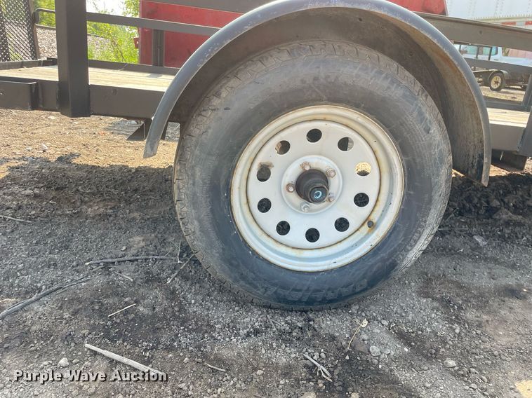 image for item DL3928 2019 Teske Manufacturing Inc  utility trailer