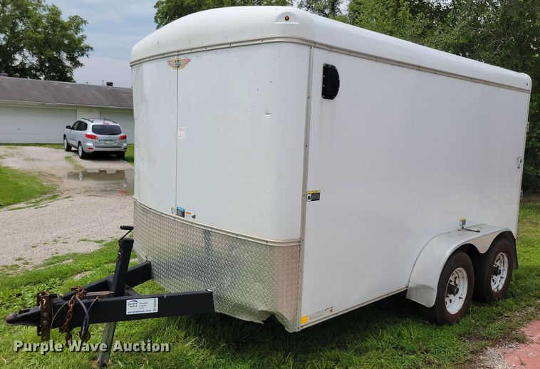 image for item DN4029 2018 H&H  enclosed cargo trailer
