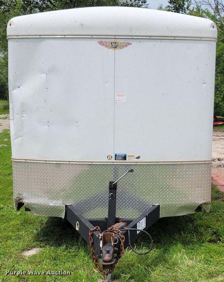 image for item DN4029 2018 H&H  enclosed cargo trailer