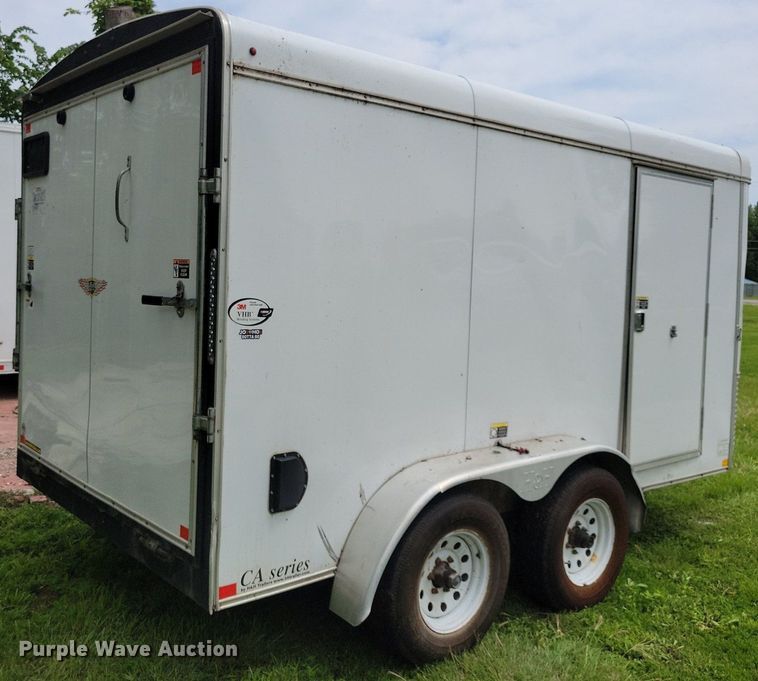 image for item DN4029 2018 H&H  enclosed cargo trailer