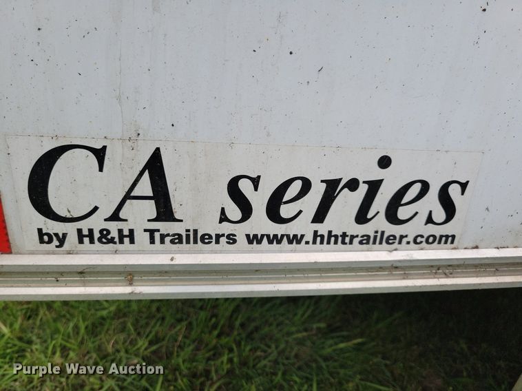 image for item DN4029 2018 H&H  enclosed cargo trailer