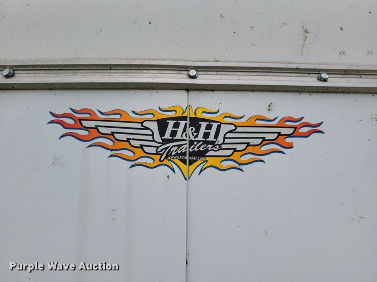 image for item DN4029 2018 H&H  enclosed cargo trailer