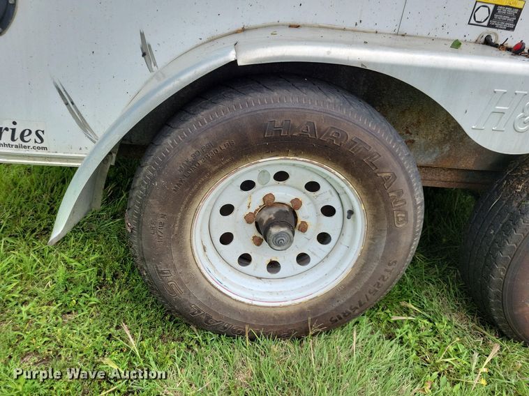 image for item DN4029 2018 H&H  enclosed cargo trailer