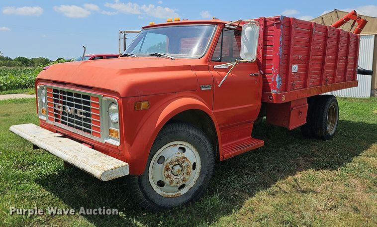 image for item DN8530 1969 GMC C50  grain truck