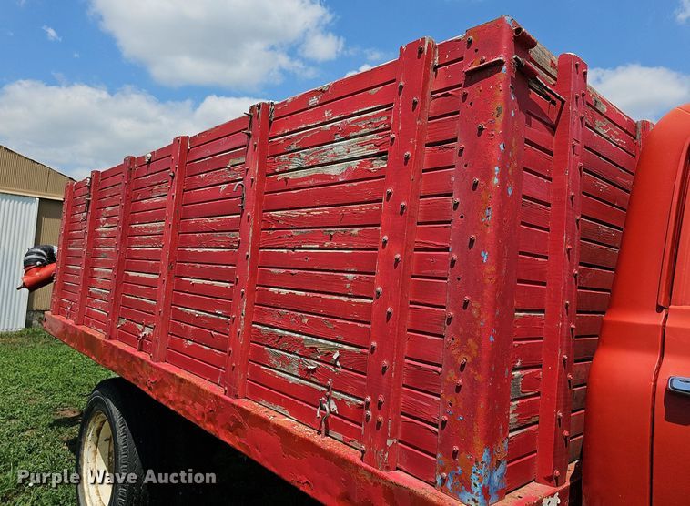 image for item DN8530 1969 GMC C50  grain truck