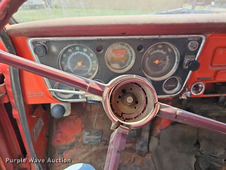 image for item DN8530 1969 GMC C50  grain truck