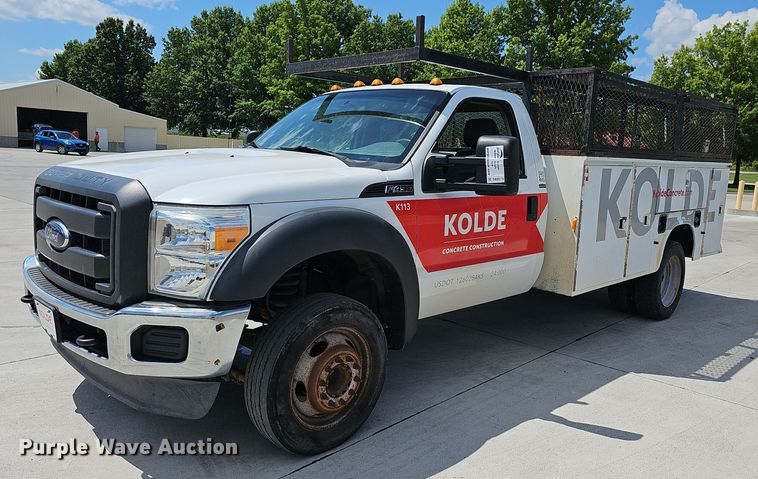 image for item DN8574 2013 Ford F450 Super Duty  utility / service truck