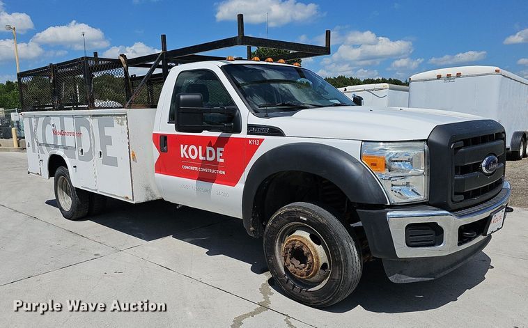 image for item DN8574 2013 Ford F450 Super Duty  utility / service truck