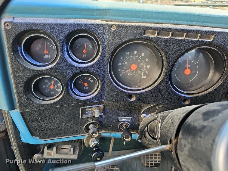 image for item DN8616 1978 Chevrolet Custom Deluxe 65  truck cab and chassis