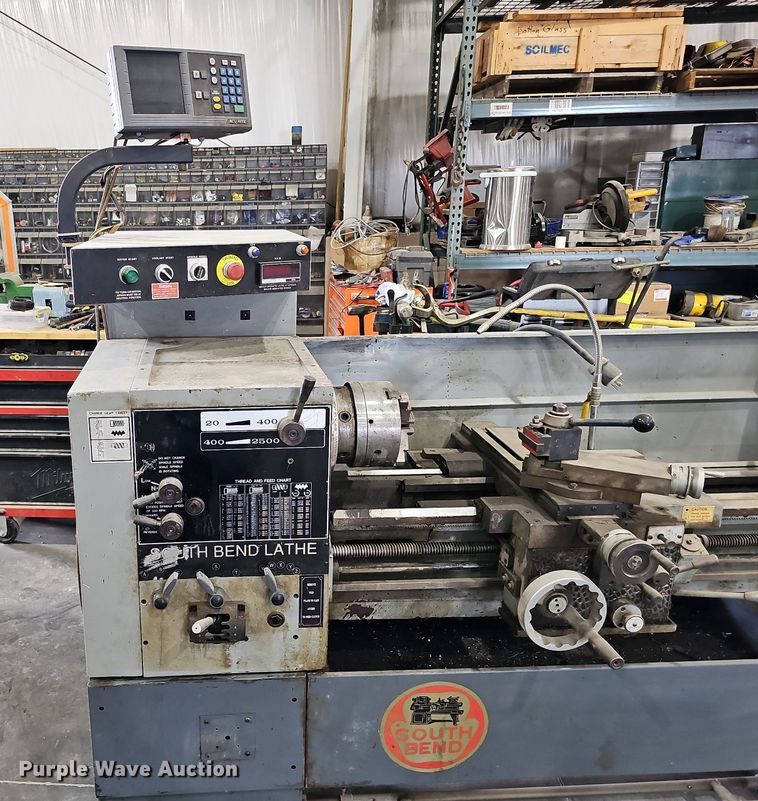 image for item DO2880 South Bend Company  metal lathe