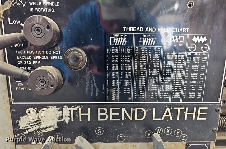 image for item DO2880 South Bend Company  metal lathe