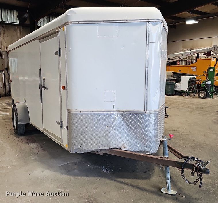 image for item DO2908 2012 H&H  enclosed cargo trailer