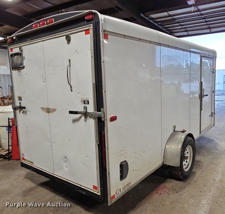 image for item DO2908 2012 H&H  enclosed cargo trailer