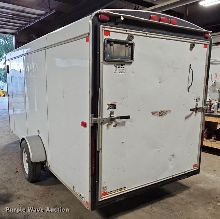 image for item DO2908 2012 H&H  enclosed cargo trailer