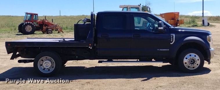 image for item DP3322 2018 Ford F450 Super Duty  Crew Cab flatbed truck