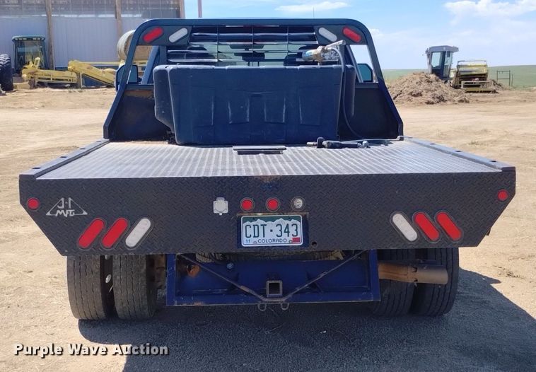 image for item DP3322 2018 Ford F450 Super Duty  Crew Cab flatbed truck