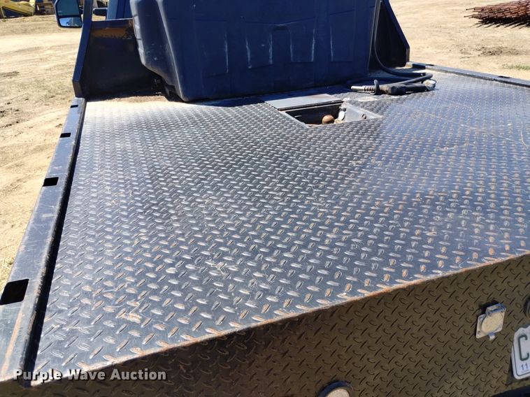 image for item DP3322 2018 Ford F450 Super Duty  Crew Cab flatbed truck