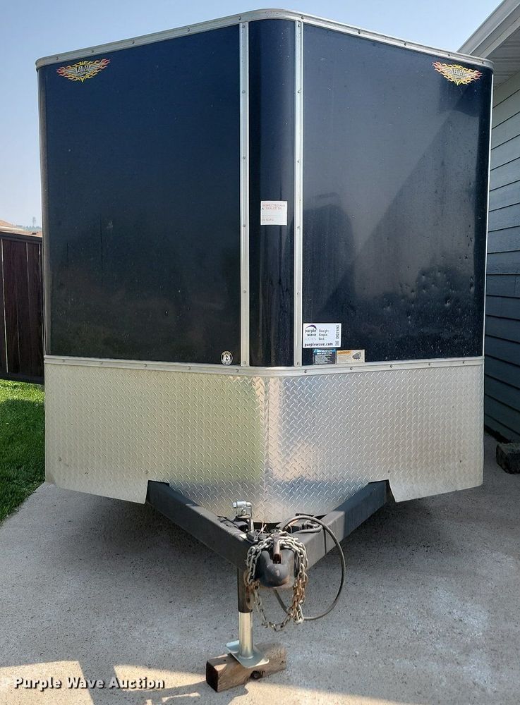 image for item DQ7493 2015 H&H TC 16 2  enclosed cargo trailer