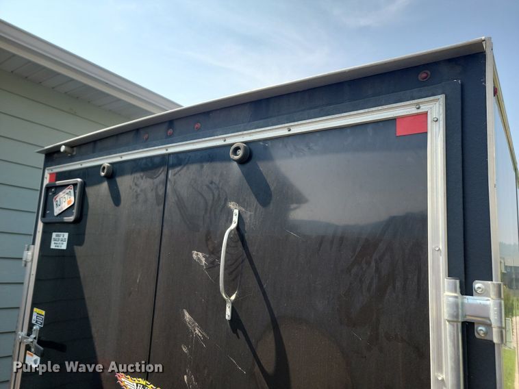 image for item DQ7493 2015 H&H TC 16 2  enclosed cargo trailer