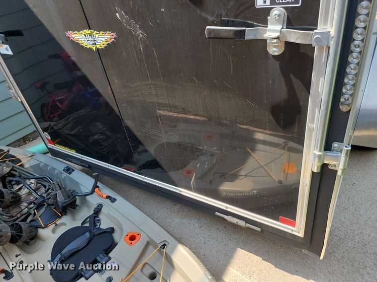 image for item DQ7493 2015 H&H TC 16 2  enclosed cargo trailer