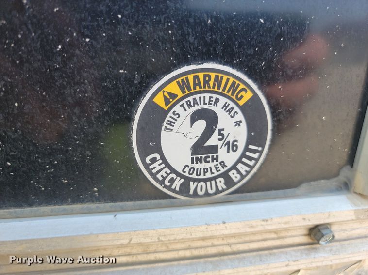 image for item DQ7493 2015 H&H TC 16 2  enclosed cargo trailer