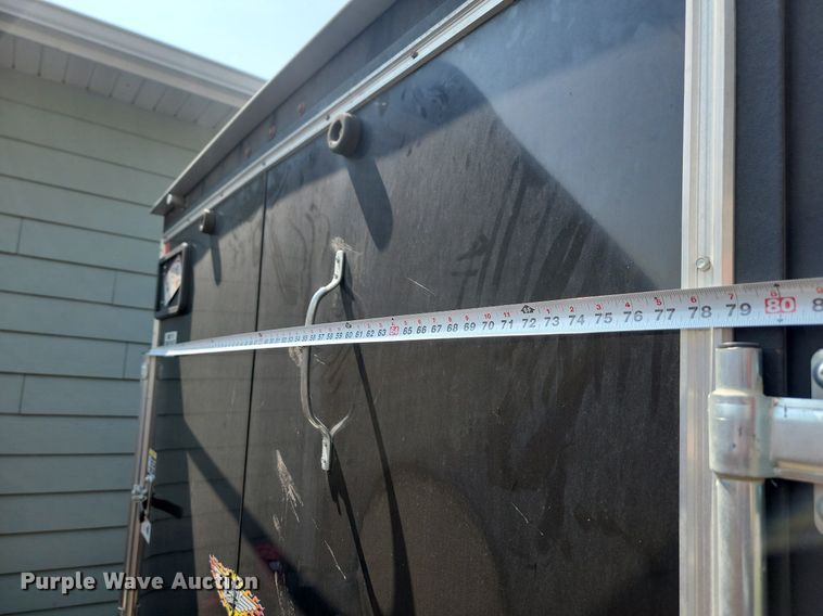 image for item DQ7493 2015 H&H TC 16 2  enclosed cargo trailer