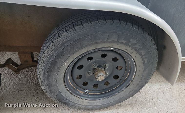 image for item DQ7493 2015 H&H TC 16 2  enclosed cargo trailer