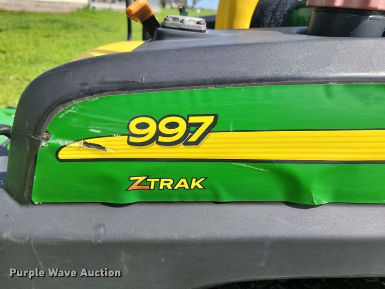 image for item DQ7511 John Deere 997 Z-Trak  ZTR lawn mower