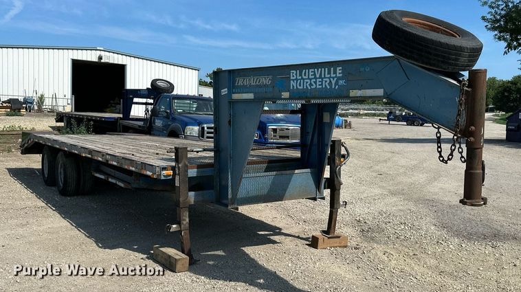 image for item DS2107 2002 Travalong  equipment trailer