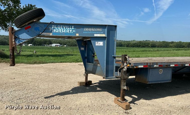 image for item DS2107 2002 Travalong  equipment trailer