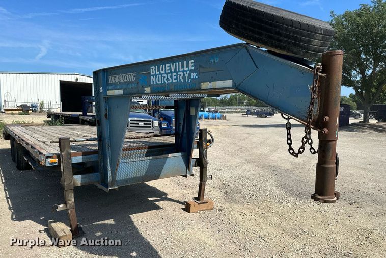 image for item DS2107 2002 Travalong  equipment trailer