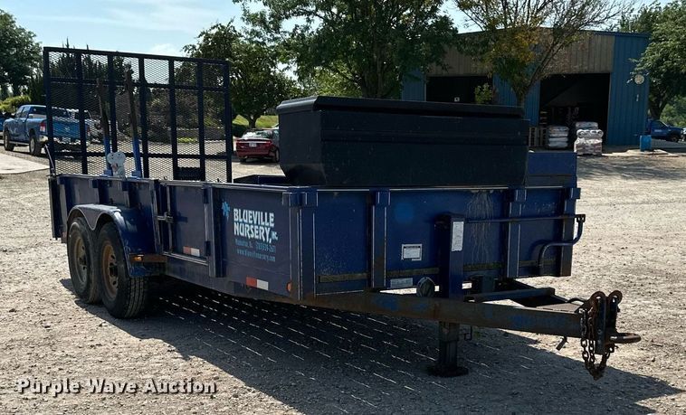 image for item DS2108 2005 Titan 4875  utility trailer