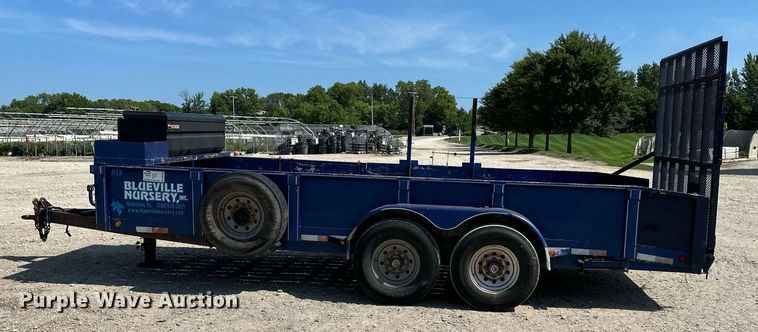 image for item DS2108 2005 Titan 4875  utility trailer