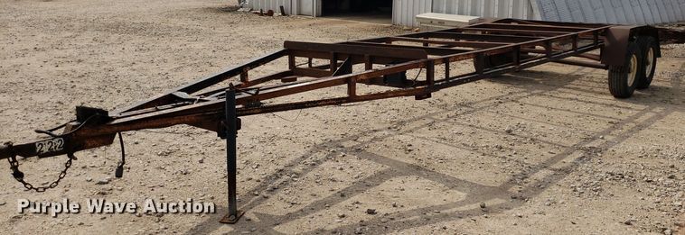 image for item IP9298 2004 Shop built  oilfield trailer