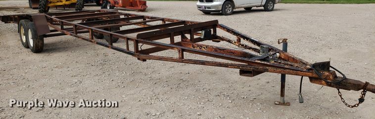 image for item IP9298 2004 Shop built  oilfield trailer