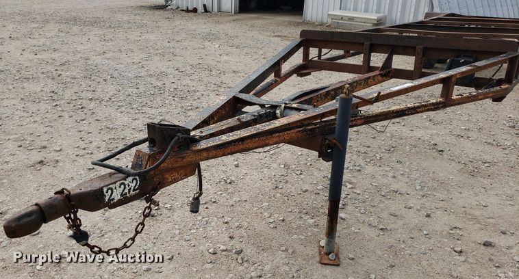 image for item IP9298 2004 Shop built  oilfield trailer