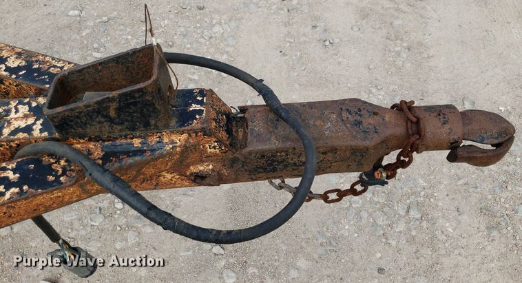 image for item IP9298 2004 Shop built  oilfield trailer