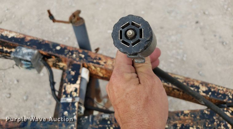 image for item IP9298 2004 Shop built  oilfield trailer