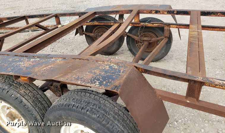 image for item IP9298 2004 Shop built  oilfield trailer