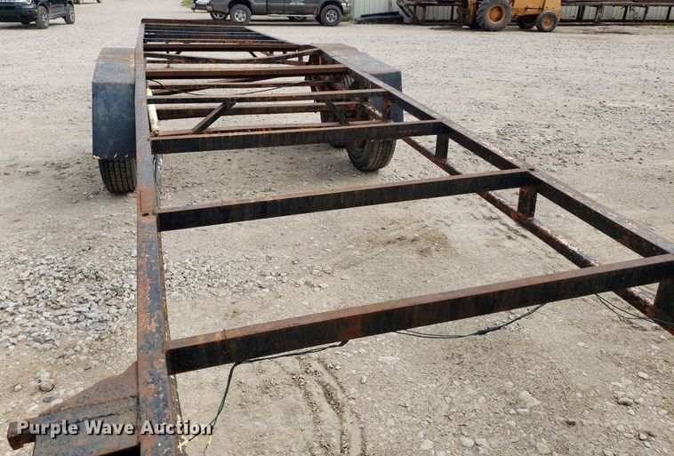 image for item IP9298 2004 Shop built  oilfield trailer